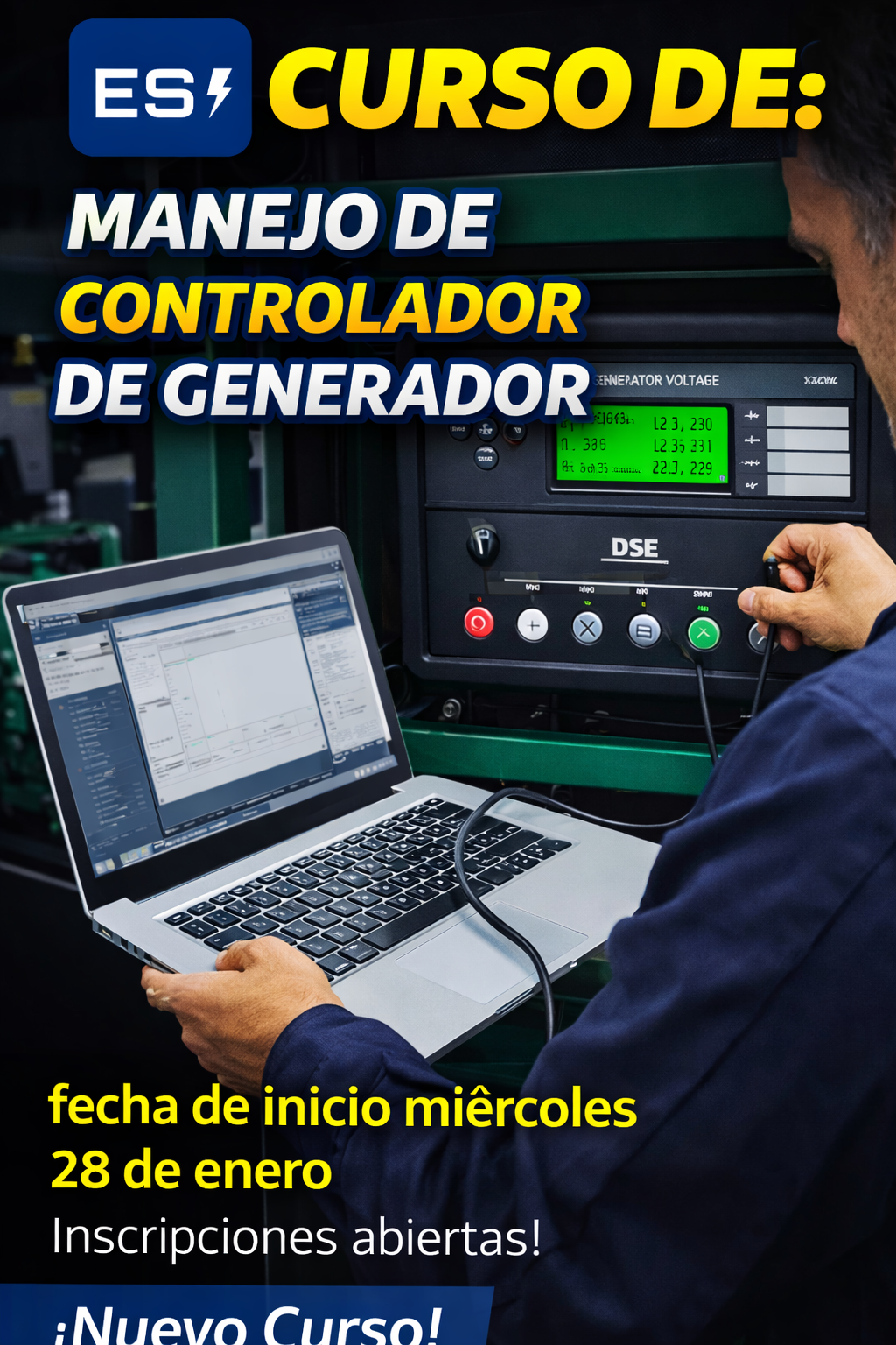 Curso Panel Genset - Electroservis Academy