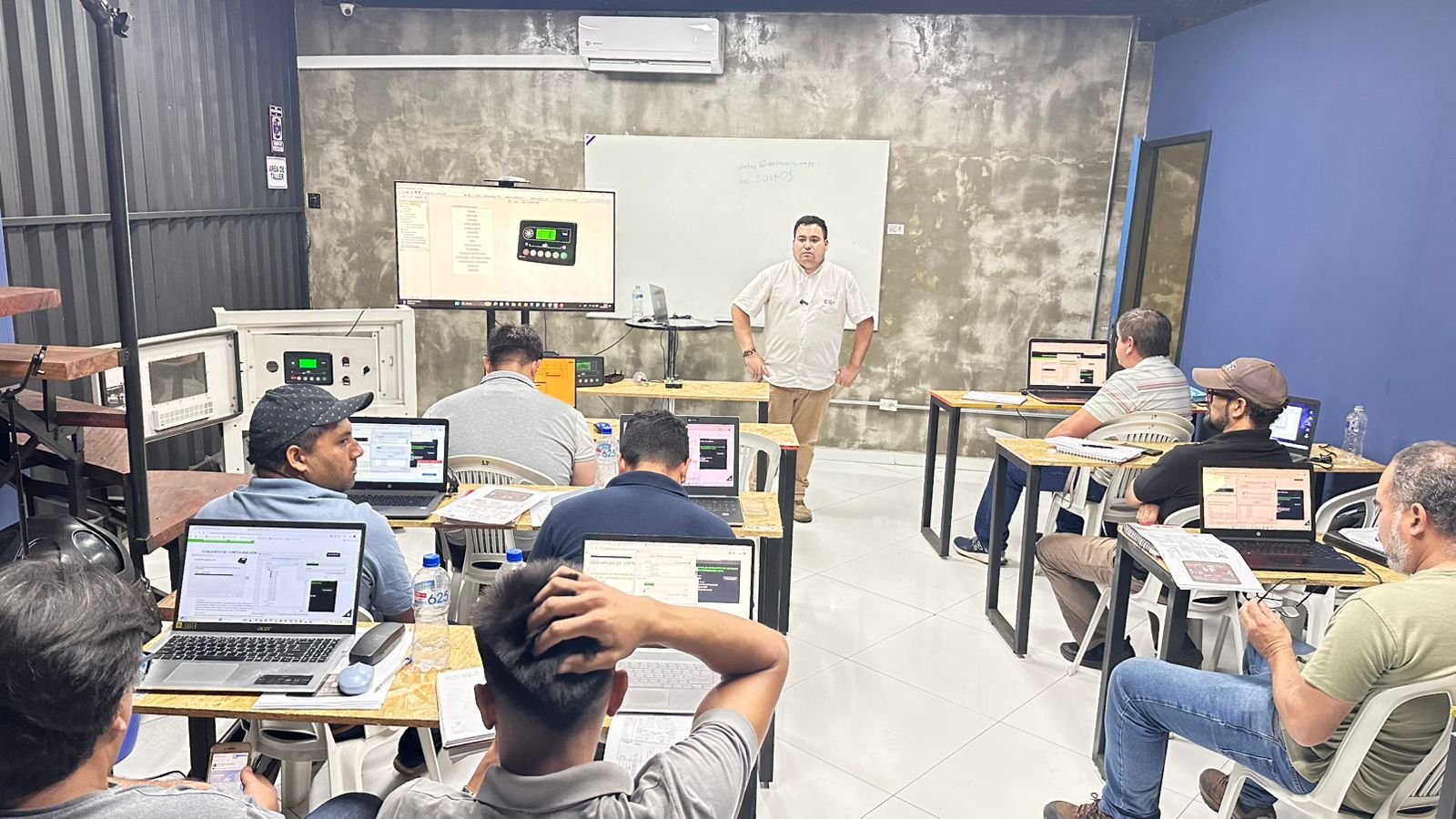 Curso Panel Genset para controladores de generadores eléctricos