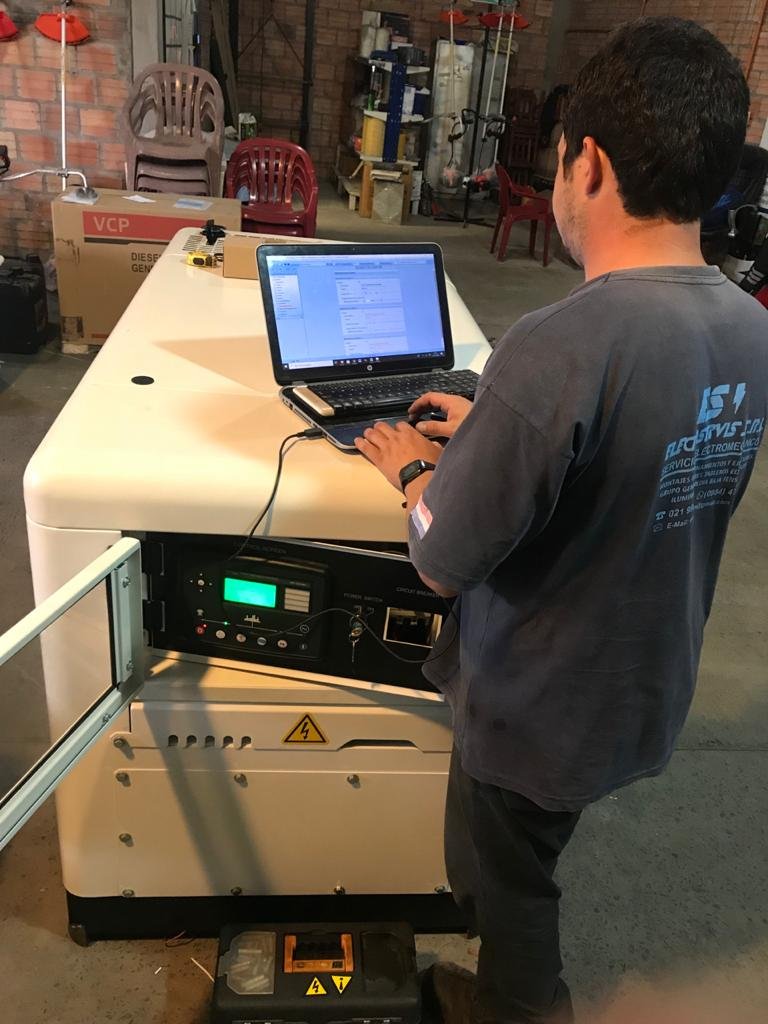 Sistema de inyección de generador eléctrico