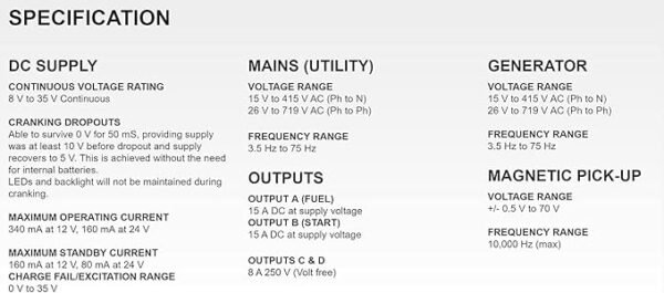 Panel DSE 7320 MKII - Imagen 3